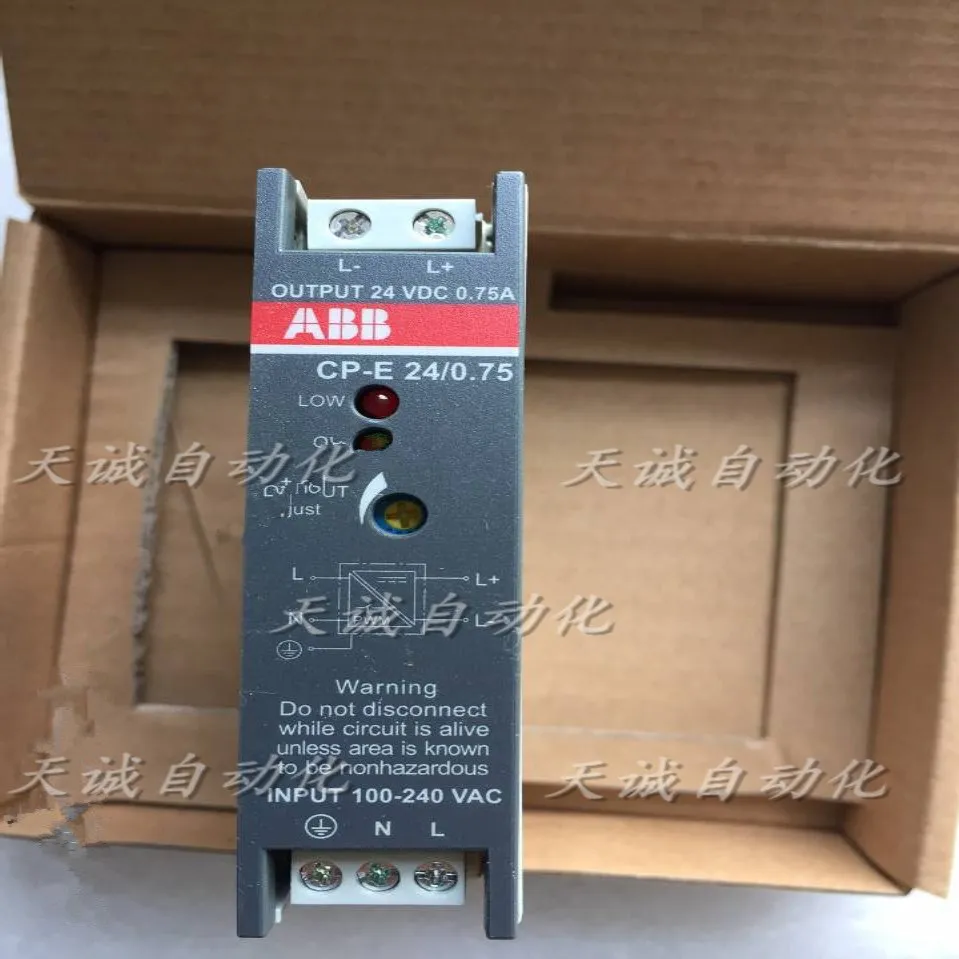 

Новый оригинальный импульсный источник питания рельсового типа ABB CP-E 24/0.75/1.25/2.5/5.0/10.0/20.0