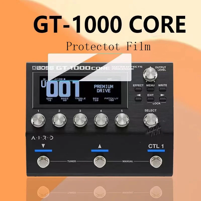 2pcs Tempered Glass Screen Protector Film for Boss GT-1000 Core