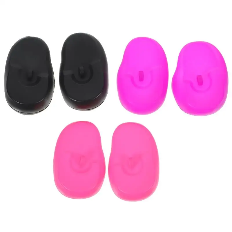 

Waterproof Ear Caps Covers Hair Coloring Ear Protector Bathing Ear Covers Reusable Hair Dye Ear Covers Hair Dyeing Accessories