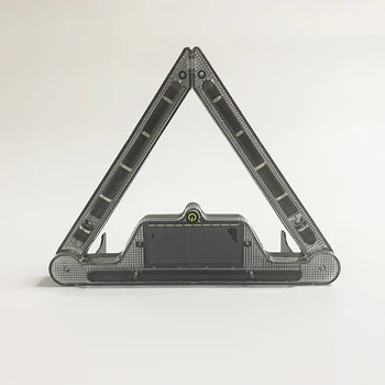 Luce di avvertimento a LED solare magnete per camion per auto striscia triangolare pieghevole stroboscopica lampeggiante torcia elettrica faro di emergenza anticollisione