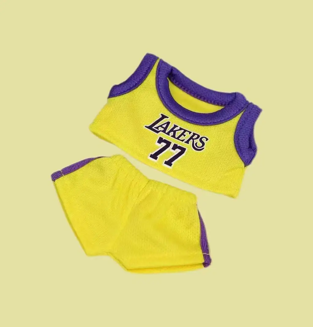 Labubu 17cm Basketball Outfit – Handmade Clothes for V1/V2 Dolls (Clothes Only)