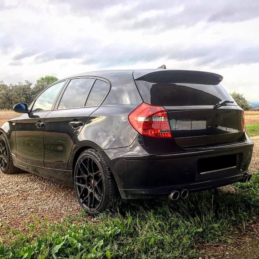 Car Roof Spoiler Rear Trunk Spoiler Rear Wing ABS Body Kits Tuning For BMW 1 Series Hatchback E81 E87 120i 118i 116i 2004-2011 car rear wing spoiler car roof spoiler