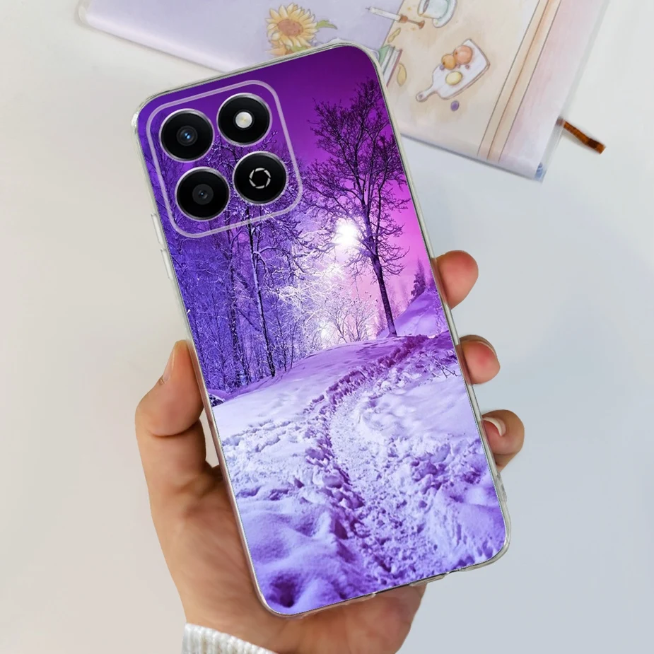 Cute Cat Butterfly Painted Soft Silicone Phone Case Cover
