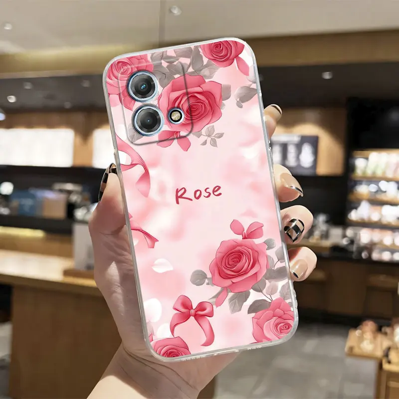 Transparent Shockproof Silicone Soft Phone Case Cover