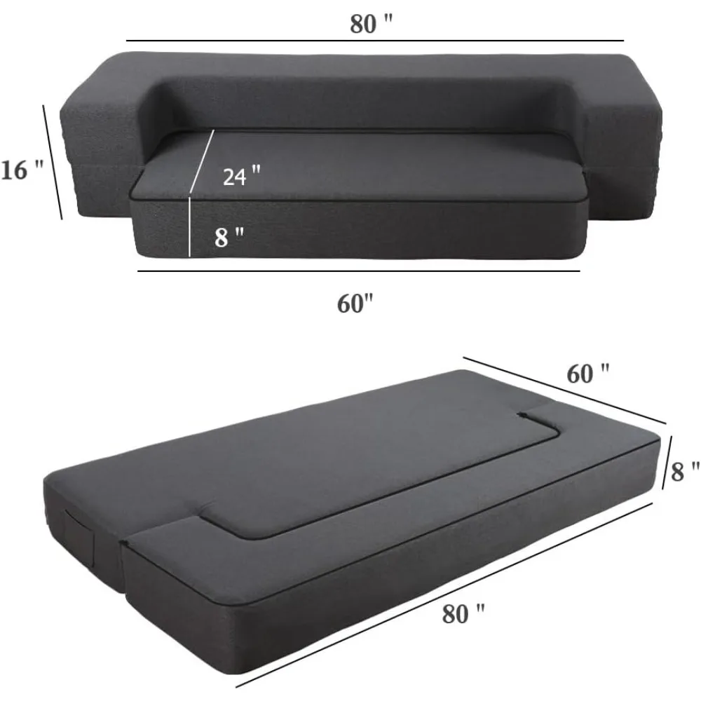 Folding Sofa Bed 2