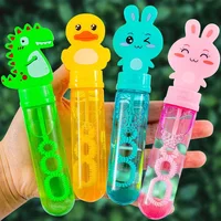 Cartoon Mini Dinosaur Duck Rabbit Bubble Stick Bubble Machine Soap Bubble Children Outdoor Sports Interactive toy Birthday Party 1