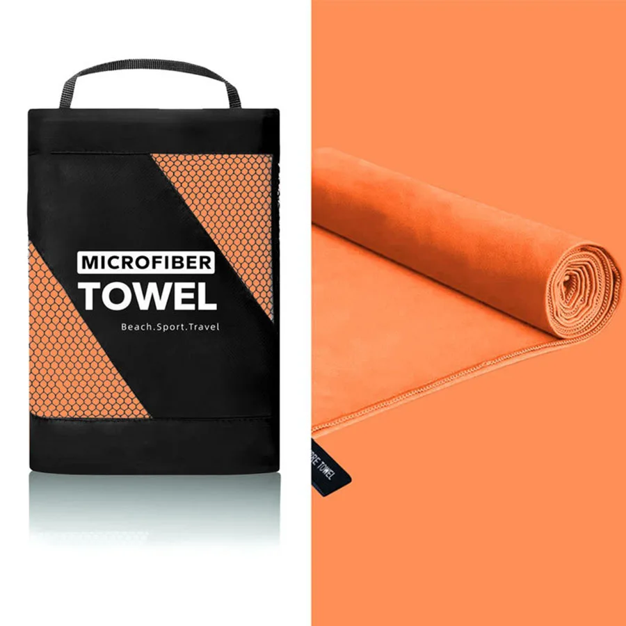 Grande serviette de plage microfibre anti-sable séchage rapide_voghion.com