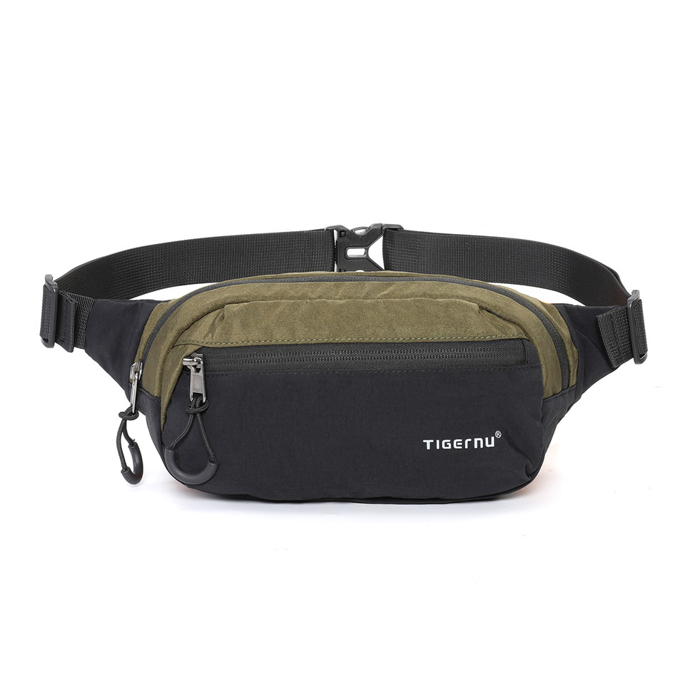  Tigernu Waist Pack Fanny Packs For Men Chest Bags Man Belt Pouch Casual Hip Sack Light Weight Shoulder Bag For Men Crossbody Bag 