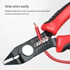 New 1PC Automatic Stripping Cutter Cable Wire Crimping Electrician Repair Props Multifunctional Wire Stripper Pliers Tools 6