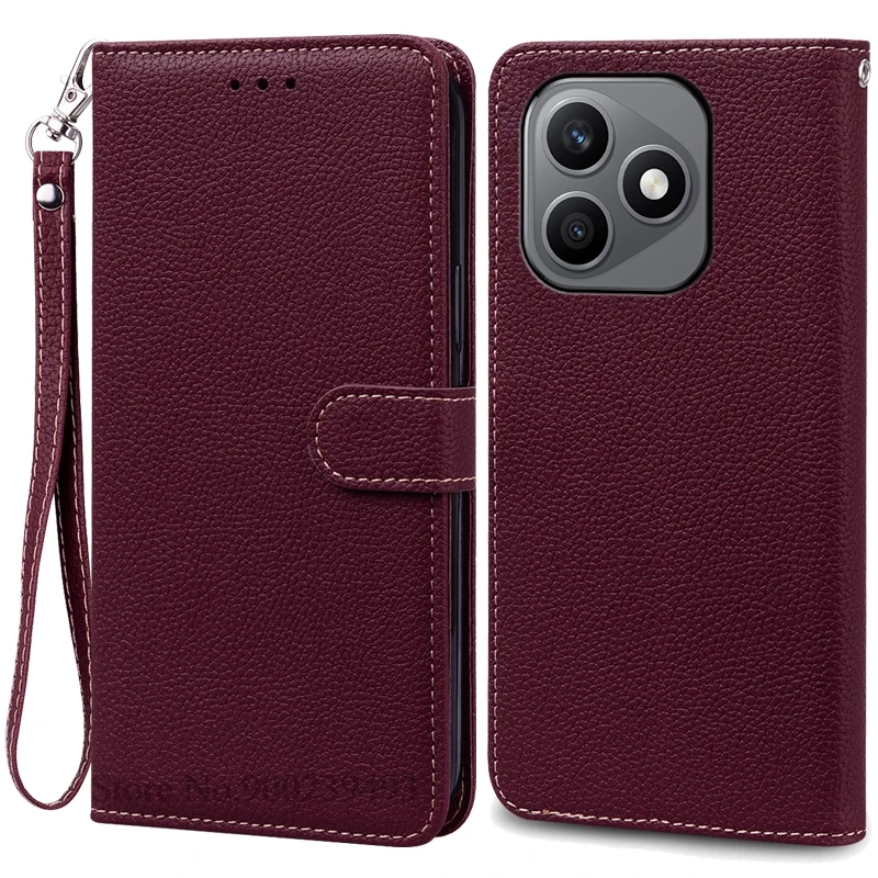 Luxury Wallet Leather Flip Phone Case with Stand and Soft Silicone Book Cover