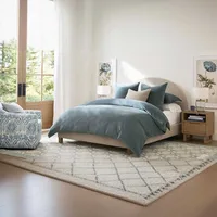 Chambre à coucher minimaliste lits de luxe fantaisie Queen Size cadre lit tables de nuit rembourré Letto Matrimoniale meubles accessoires 2