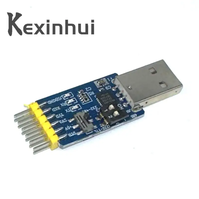 1 шт. CP2102 USB к UART TTL RS232 USB TTL к RS485 взаимное преобразование 6 в 1 модуль преобразования последовательный адаптер для Arduino