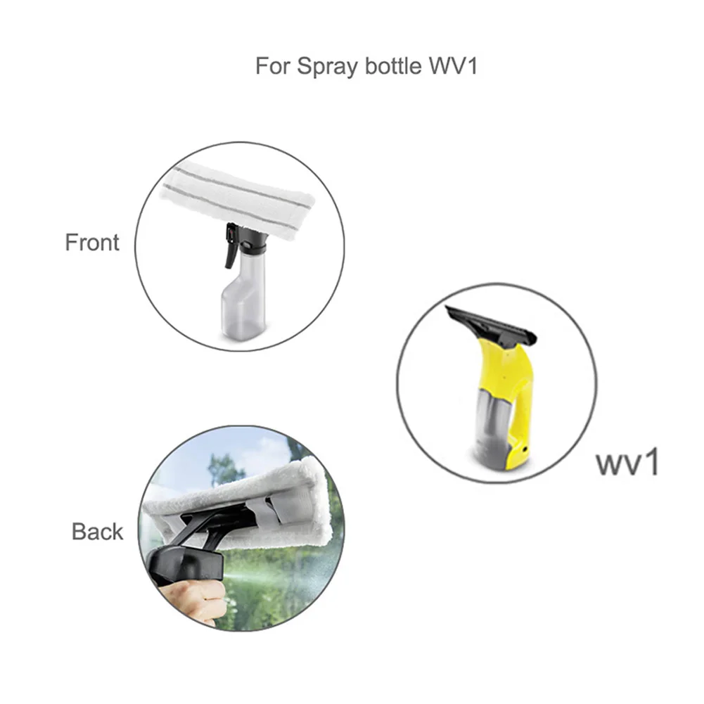 

2. Подходит для машины Karcher WV1, WV50, WV75, специальная салфетка для очистки, полотенце для полива банок, аксессуаров, полотенец