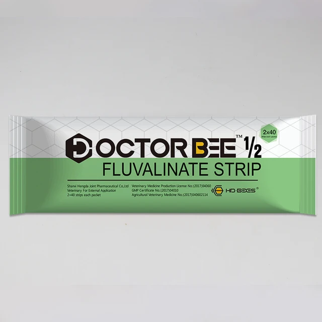 Doctor Bee 80 Csíkok Flualvalinate Szalag Nagyon Aktív Méh Varroa Atka Gyilkos Méhészeti Csapdák A Méhész -Kiegészítő Számára - Image 6