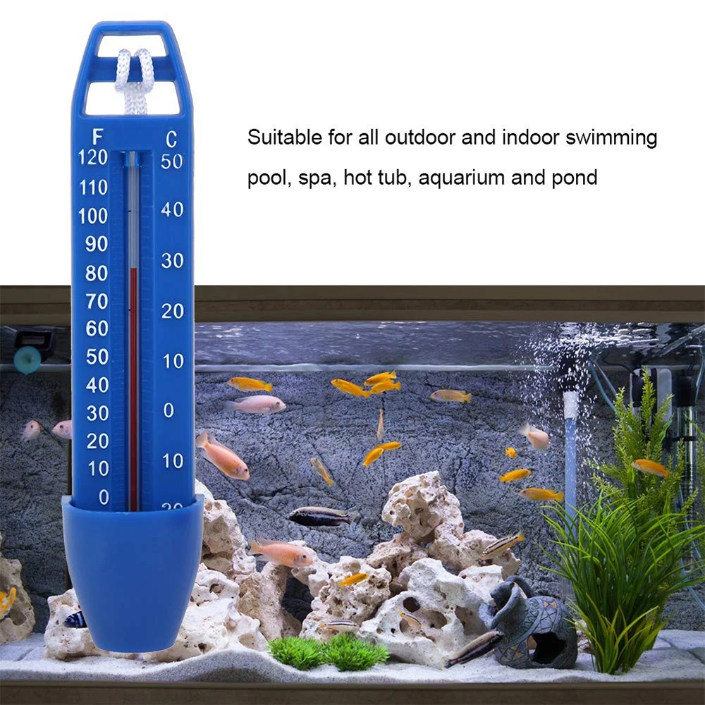 Thermometer hygrometer digital thermometer hygrometer thermometer food thermometer infrared thermometer refrigerator thermometer soldering iron thermometer plastic thermometer Practical Swimming Pool Floating Thermometer Multi-functional Durable Spa Hot Tub Ponds Temperature Measuring Meter