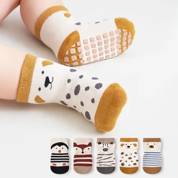 Kids Non-Slip Socks Set 1