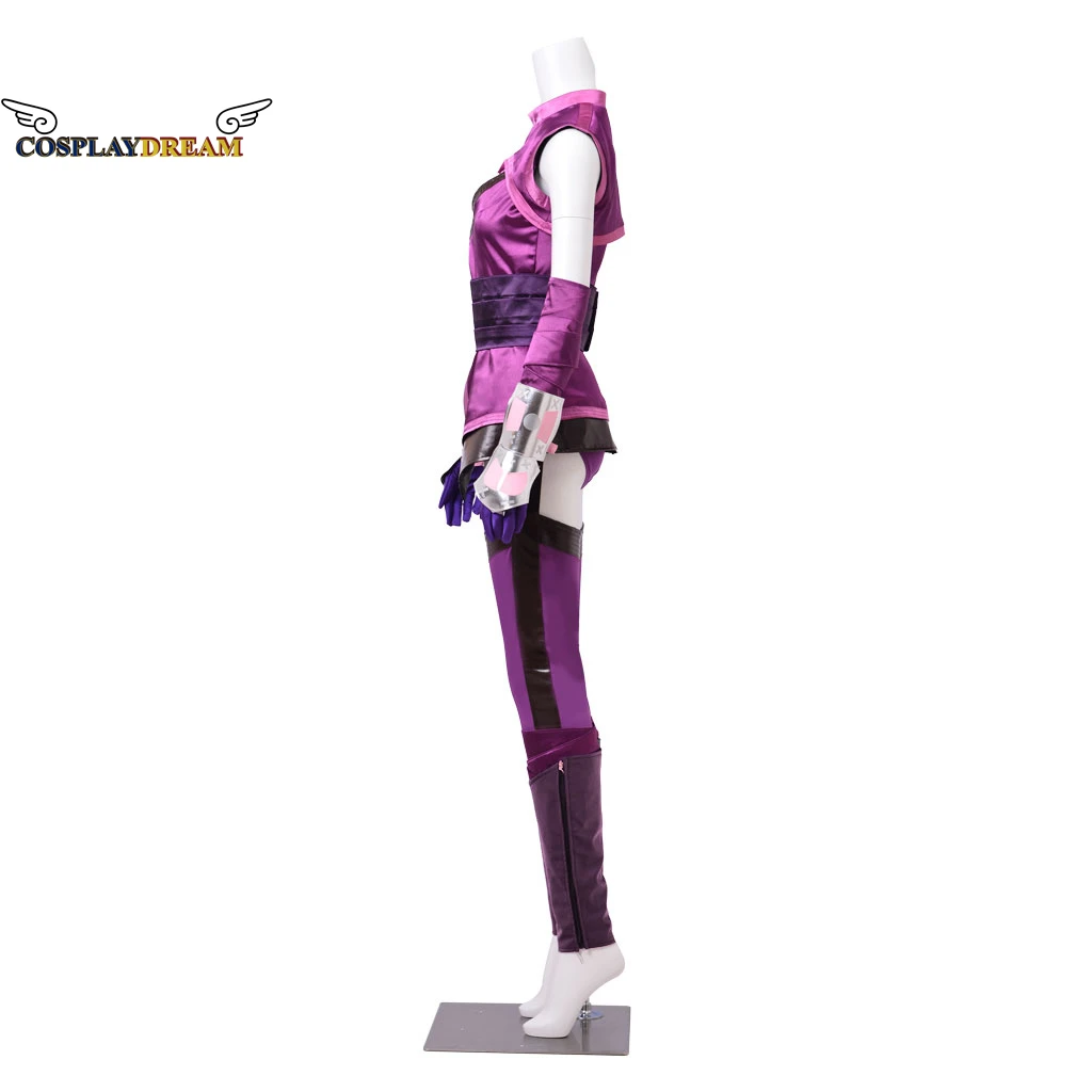 Game Mortal Kombat Mileena Cosplay Costume Full Set Sexy Purple Color  Uniform For Women Halloween Cosplay Outfits - Cosplay Costumes - AliExpress