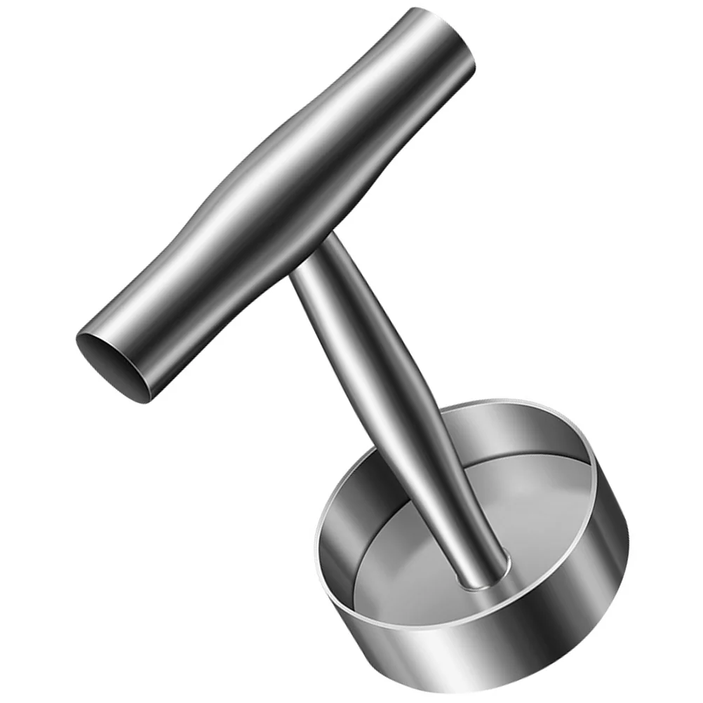 Stainless Steel Burger Press Durable Meat Smasher Manual Patty Press Kitchen Tool Steak Weight Cooking Gadgets