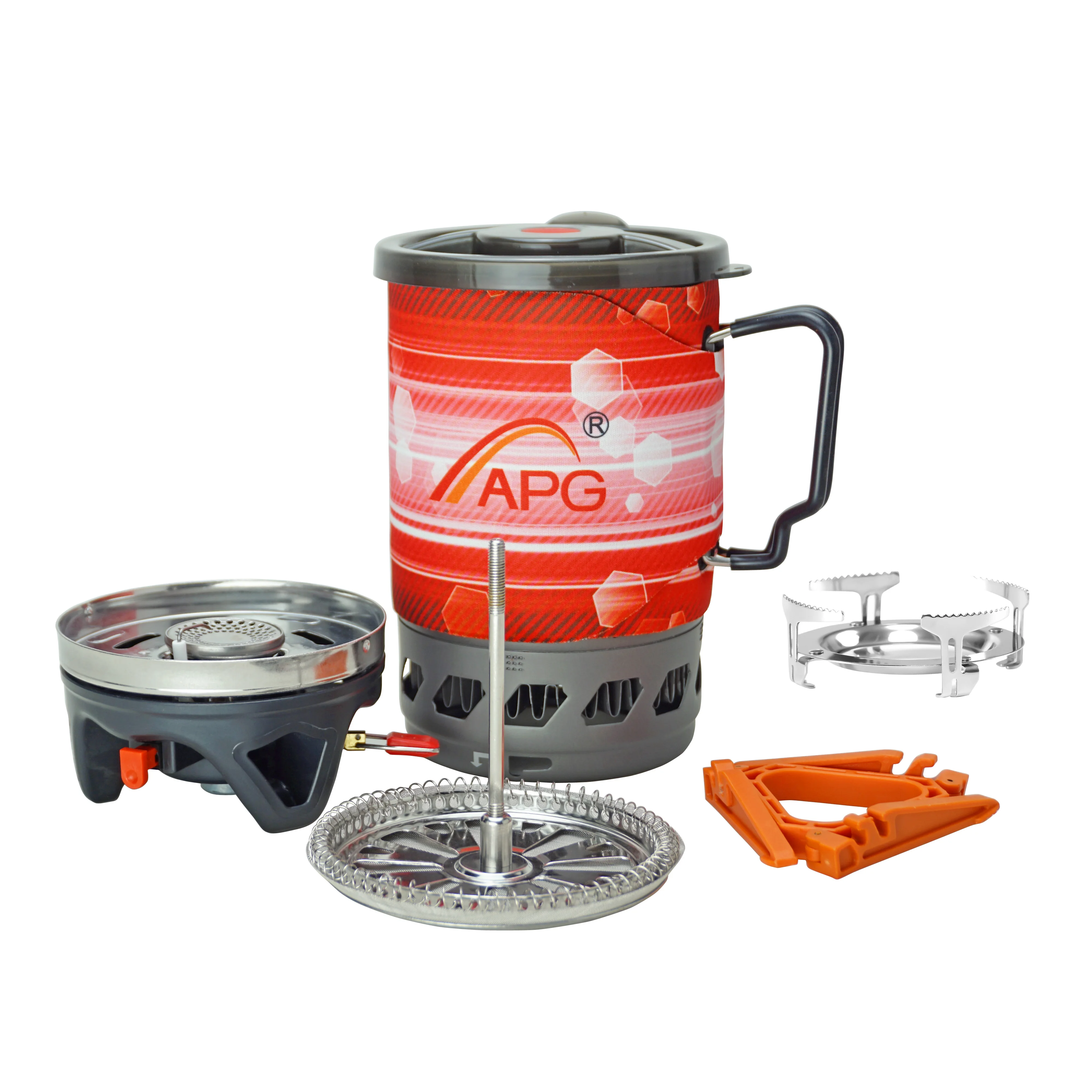 Apg Outdoor Portable Cooking System | Camping Stove Heat Exchanger -  Outdoor Portable - Aliexpress