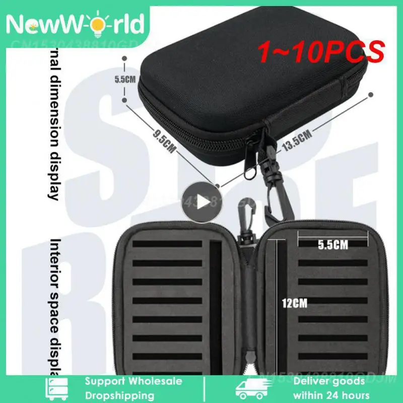 

1~10PCS Tool Bag Shockproof Tool Box Waterproof Large Capacity Electric Drill Carry Case Oxford Cloth Bag For Electrician