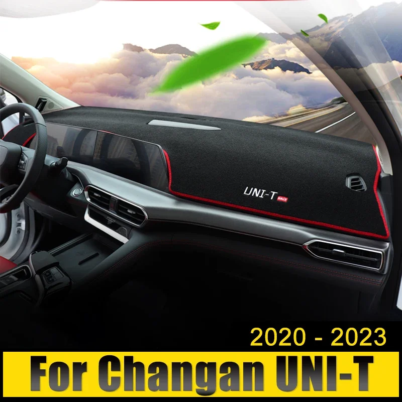 

Для Changan UNI-T UNI T 2020 2021 2022 2023 коврик для приборной панели автомобиля с защитой от УФ-лучей