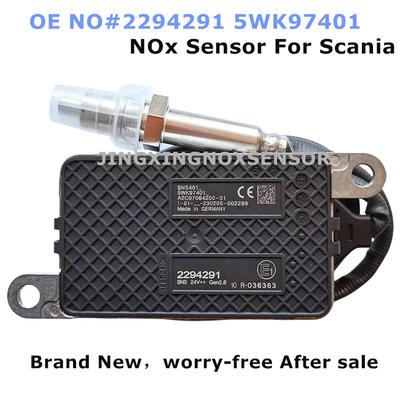 

2294291 2064769 2247381 2296801 5WK97401 Nitrogen Oxygen NOx Sensor Original NEW For Scania Engine Truck Euro6