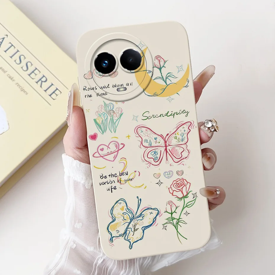 Fashionable Lens Protective Soft Silicone Phone Case