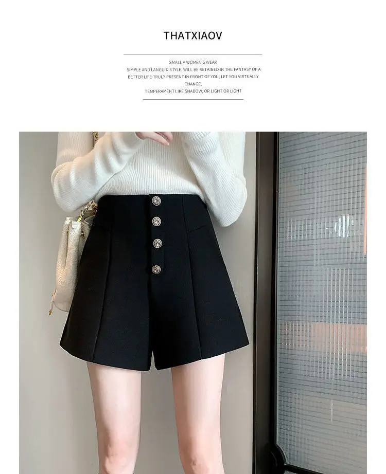 short pants Women 2022 Summer Fashion Suits Shorts New Female High Waist Solid Office Work Shorts Ladies Elegant Casual Wide Leg Shorts C29 keiki kona shorts