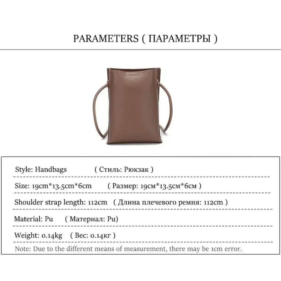 New Large Capacity Crossbody Bags Small Shoulder Bags for Women Phone Wallet Solid Flap Women Pu Leather Handbags Fashion Female