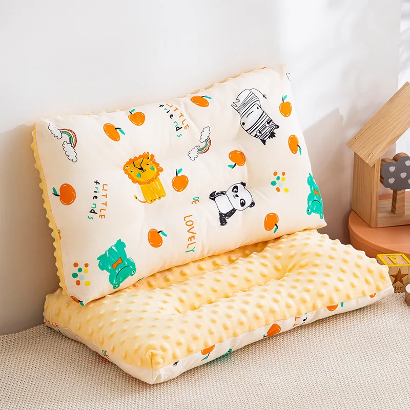 30x50CMkidsBabySleepPillowAllCottonBeanDownPillowCoreCuteCartoonRemovableWashableBreathableComfortablePillow