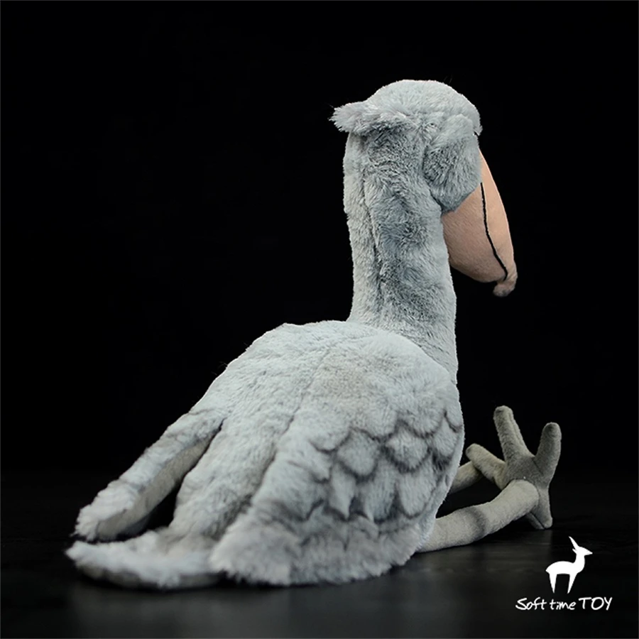 Shoebill High Fidelity Anime Balaeniceps Rex Plushie Whalehead Stork Plush Toys Lifelike Animals Simulation Stuffed Doll Toy Kid 4