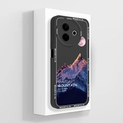 Beautiful Flower & Lazy Kitten Pattern Soft Silicone Anti - Slip Phone Case for Vivo Y39 5G (TYB377)
