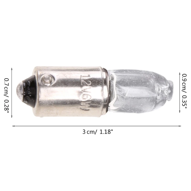 10Pcs  LED  H6W 434 BAX9S 12V 6W  Ʈ ȸ ȣ  Anti-stroboscopic C2R LED 