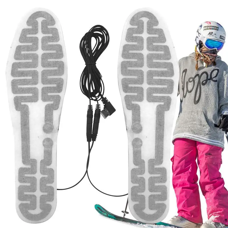 winter Outdoor Sports Heating insoles sheet Film 5V USB Heated Insole Foot Warmer Electric Heating Foot Warmer Heated