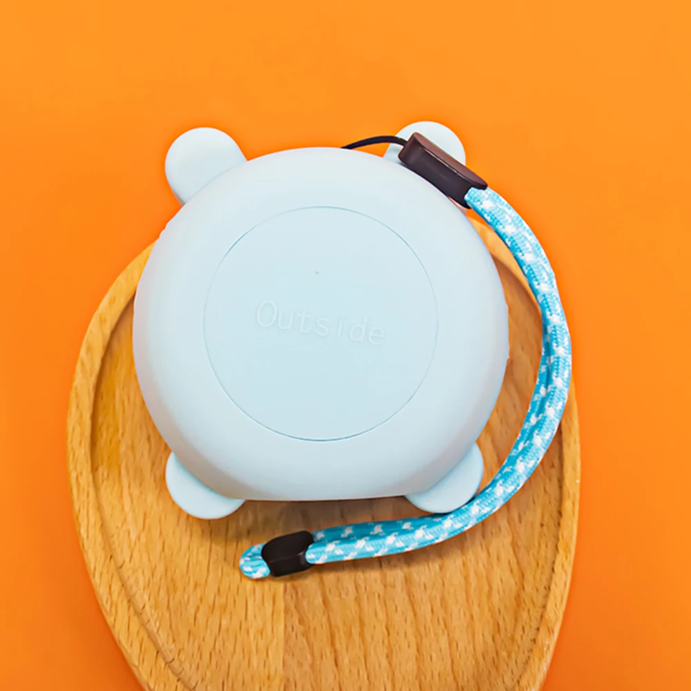 Silicone Case Shockproof Silicone Cover Case with Lanyard Protective Shell Compatible with Punirunes Interactive Digital