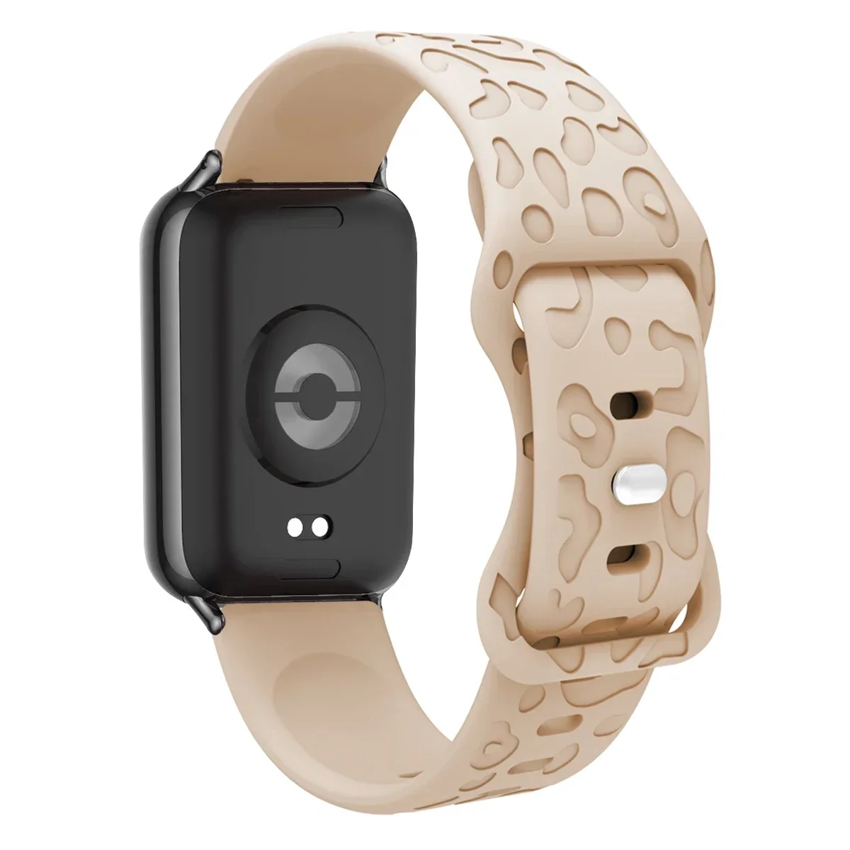Silicone Leopard Sports Strap Replacement Band - Versatile Fitness Watch Accessory