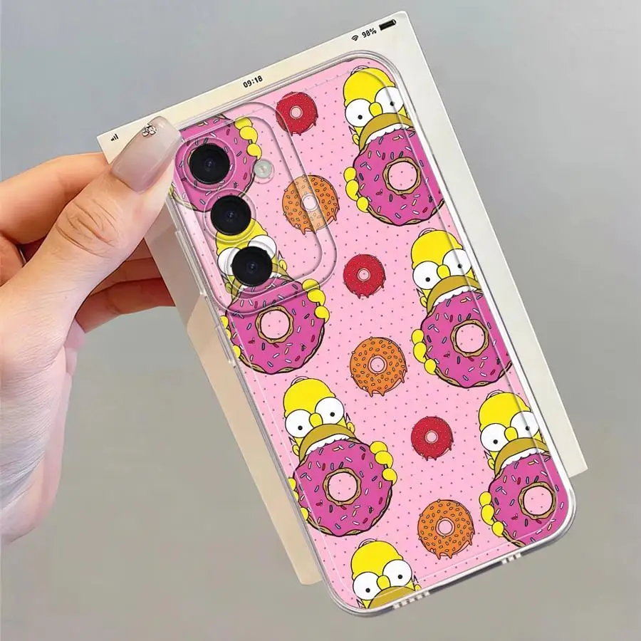 The Simpsons Cartoon Design Phone Case