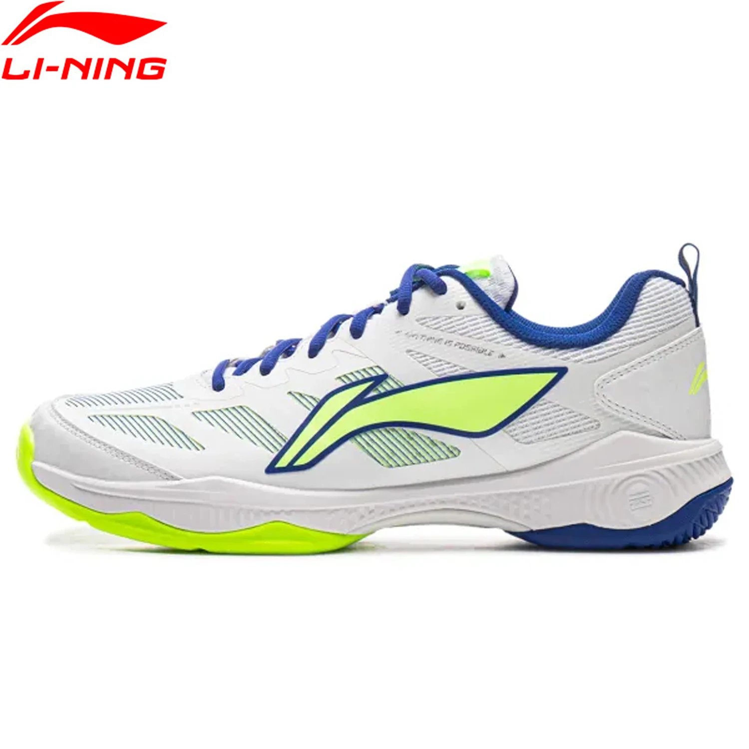 Li-Ning Unisex GLADIATOR Ⅱ Badminton Training Shoes Cushion Rebound LiNing Men Women Stable Support Sneakers AYTV017