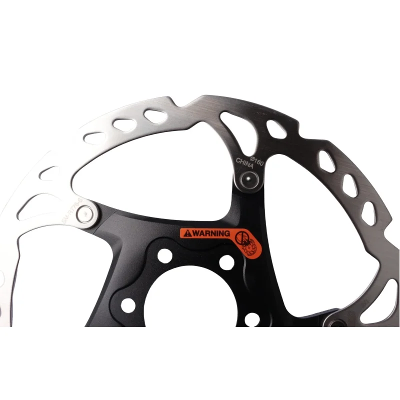 SHIMANO SM-RT76 ディスクブレーキローター 160mm（2枚組） Shimano-SM-RT76ディスクブレーキローター,6ボルトタイプ,203mm