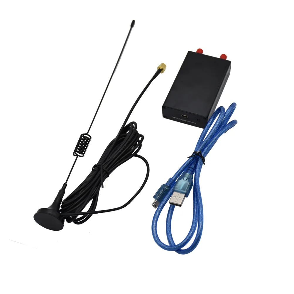 USB Dongle 100khz-17ghz Full Band UV HF-USB Tuner Receiver/ R820t+8232 Ham Radio-receiver antenna set