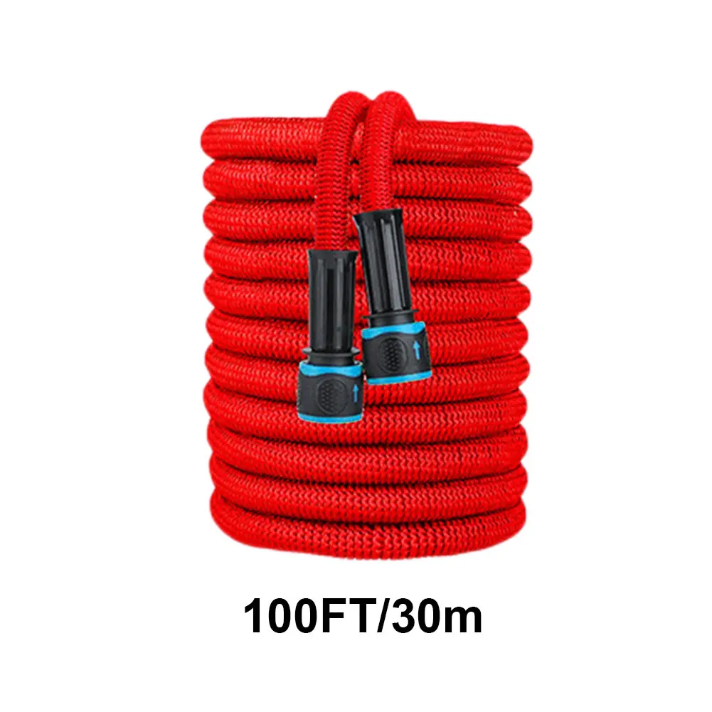 Expandable Water Hose 25FT-200FT Flexible Car Wash Hose Water Gun Garden Sprayer Gardening Watering Irrigation Tools