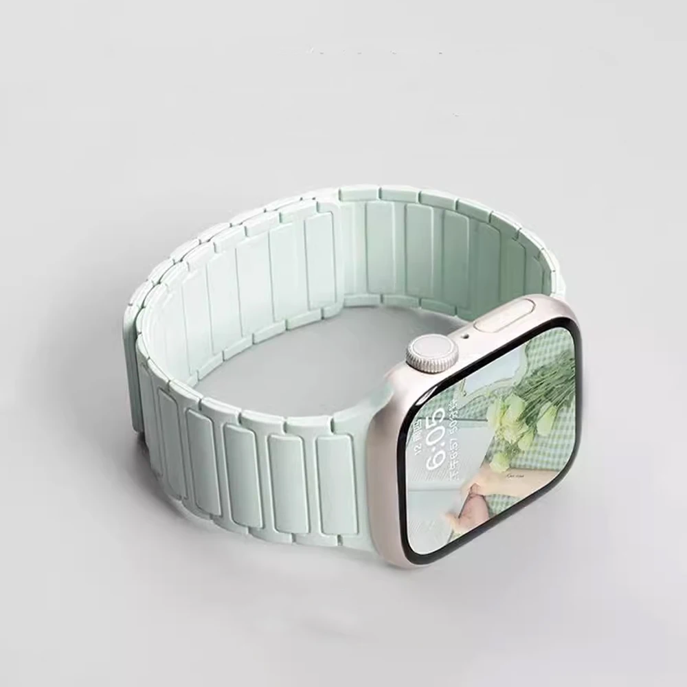 Magnetic Silicone Link Bracelet