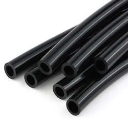 Flexible Food Grade Silicone Tube - Soft Nontoxic Rubber Hose for Drinking and Water Connection (5M) (Black)