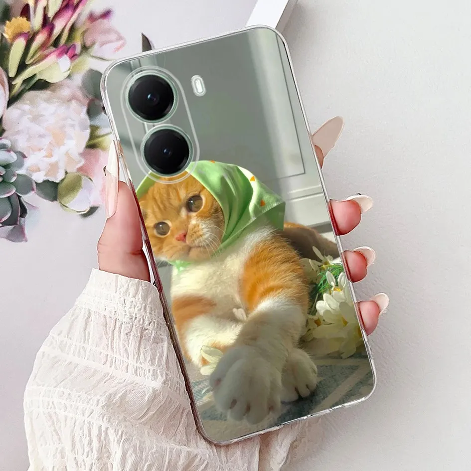 Cool Cartoon Animal Soft Silicone Clear Phone Case Cover