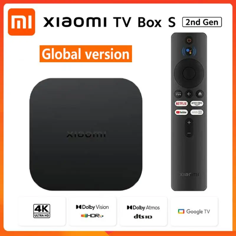 Xiaomi MI TV BOX 3 Smart 4K Ultra HD 2G 8G Android 6.0 Movie WIFI