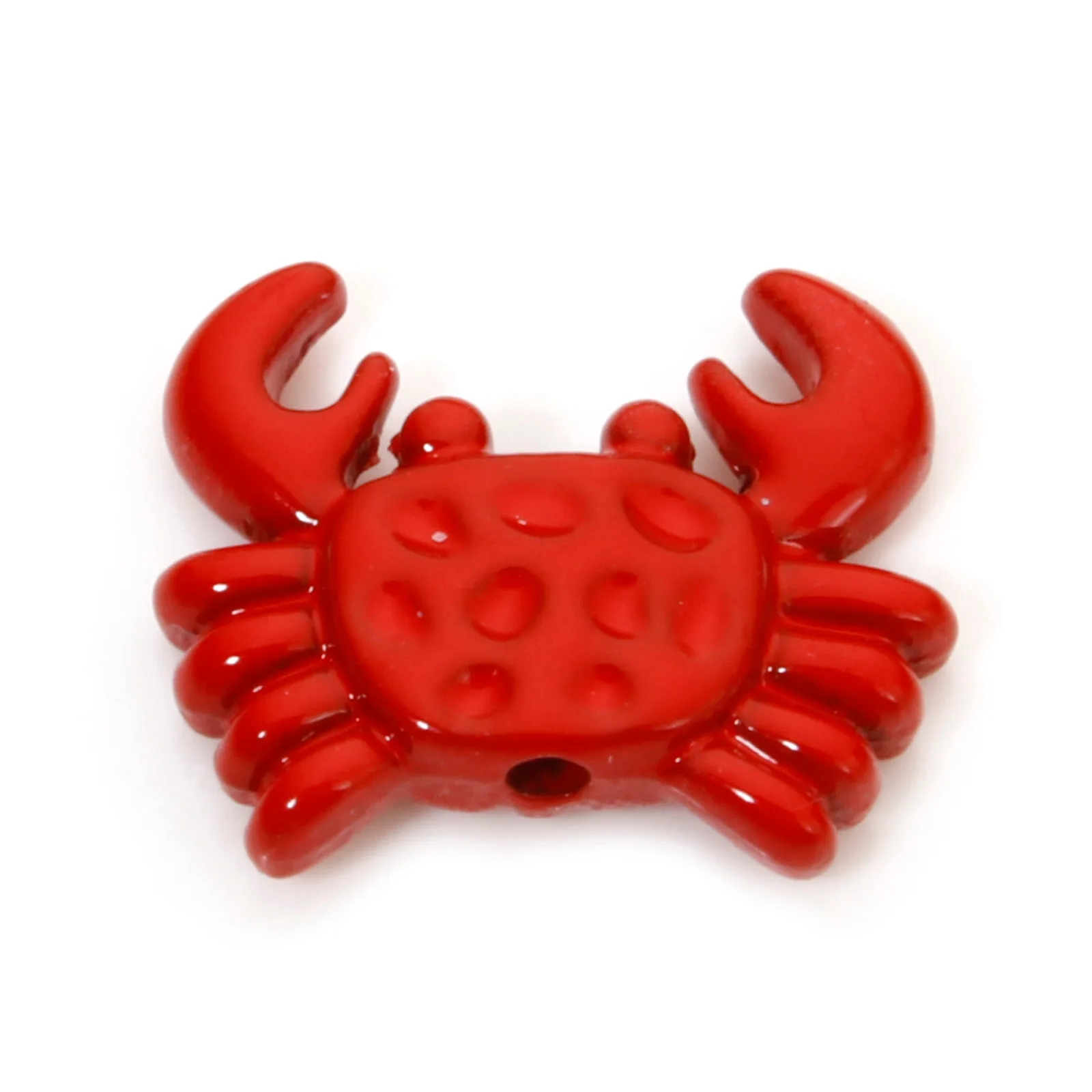 10 Stück Zinklegierung Ozeanrot Hummer Krabbe Schmuck Charms Anhänger Perlen für DIY Schmuck Armbänder Halskette Herstellung von Erkenntnissen – Detail 3
