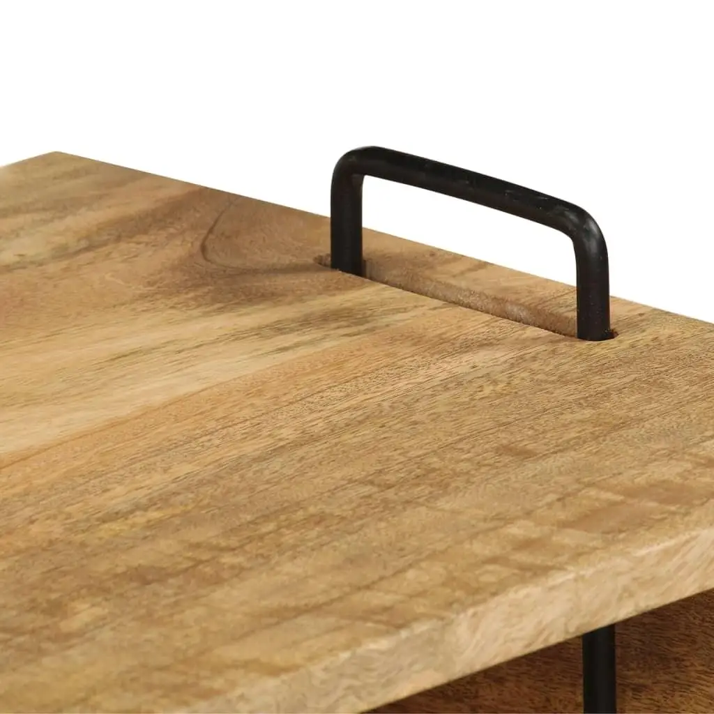 Solid Wood Coffee Table 39.4x23.6x17.7 - Stylish & Durable Living Room Furniture 5