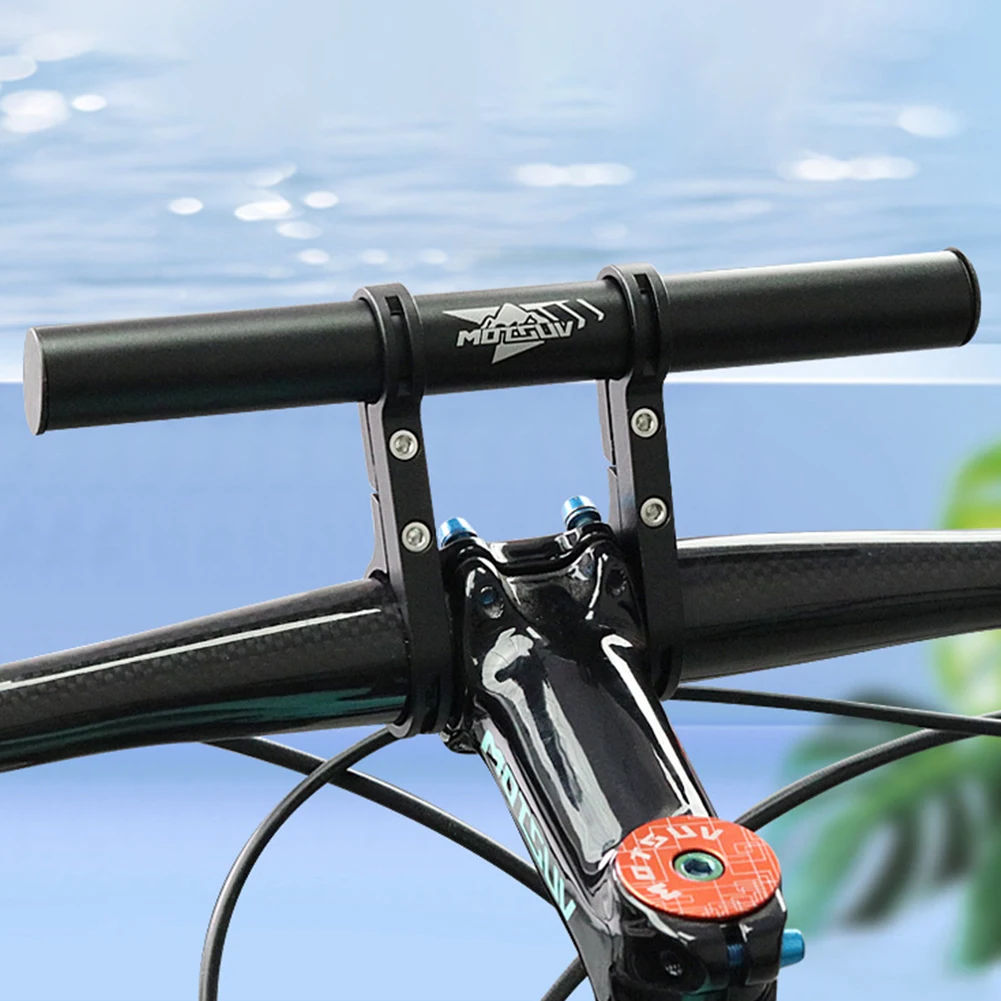 Handlebar Extension Bracket Space-saving Handlebar Mount Bicycle Extender Bracket for Bike Light Phone Code for Mtb bicycle accessories bicycle handlebar bicycle handlebar extender bicycle handlebar extension bicycle bracket