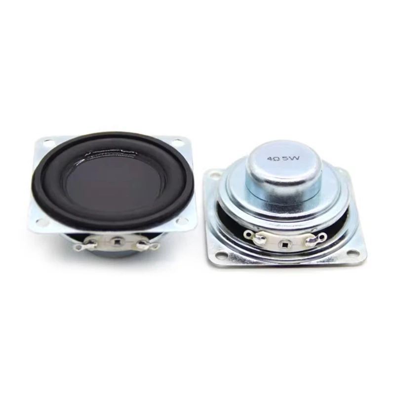 

45MM Full Speakers 4 Ohm 5W Enthusiast DIY Flat Rubber HiFi Speaker