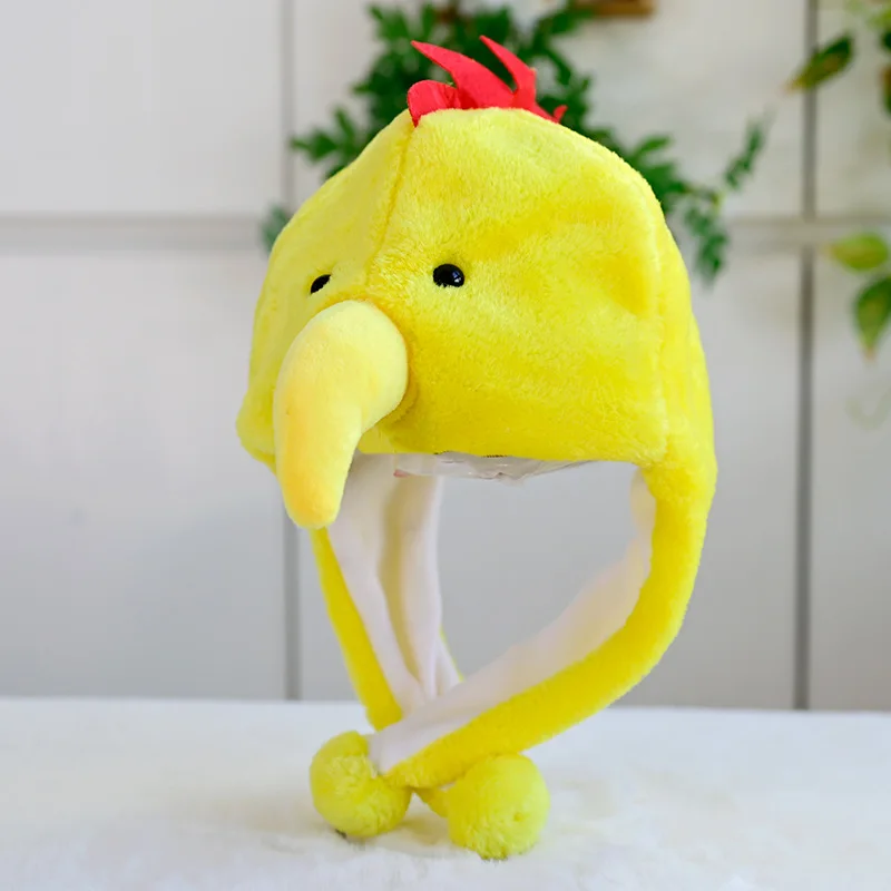 Ins Internet Celebrity Funny Children Penguin Hat Cartoon Animal Warm and Cute Adult Plush Hat Summer